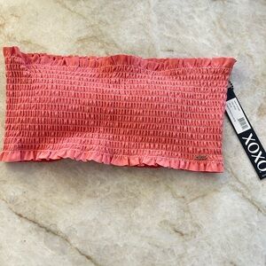 NWT Pink XOXO strapless top with padding!
